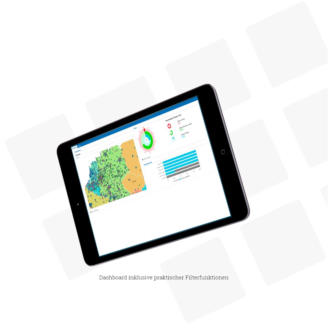 Dashboard inklusive praktischer Filterfunktionen