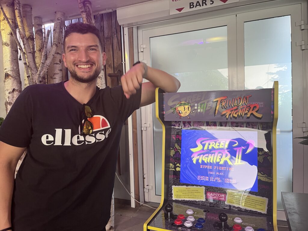 Retro fun with Street Fighter 2